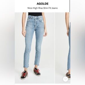 Agolde Nico High Rise Denim